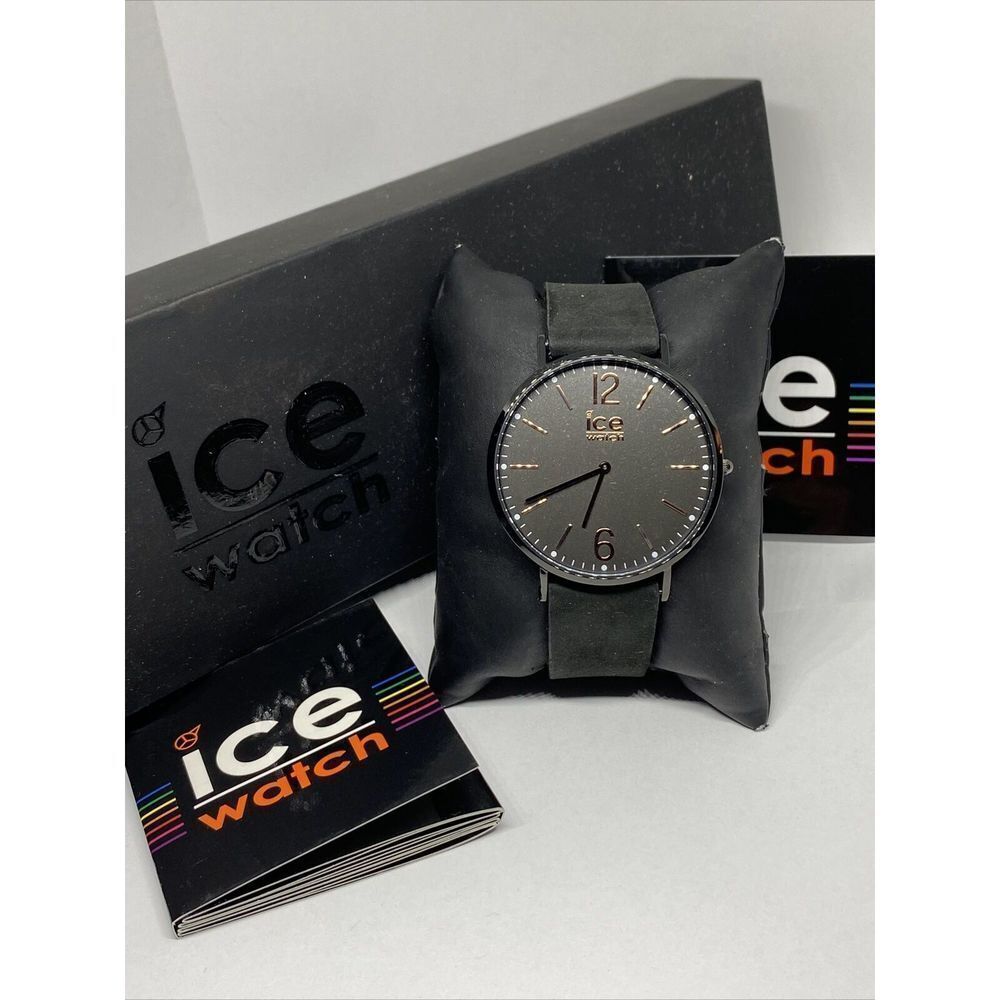 Ice Watch CHLBCOT.41.N.15 Men's Black Leather Analog Dial Quartz Watch BW157